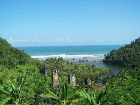 Menelusuri Jalur Kereta Banjar - Pangandaran - Cijulang Yang Telah Mati 