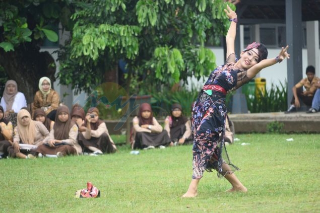 SMAN 1 Pangandaran Gelar Pentas Seni