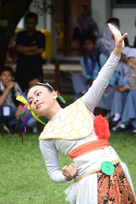 SMAN 1 Pangandaran Gelar Pentas Seni