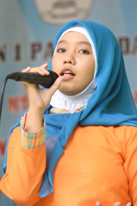 SMAN 1 Pangandaran Gelar Pentas Seni