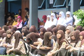 SMAN 1 Pangandaran Gelar Pentas Seni