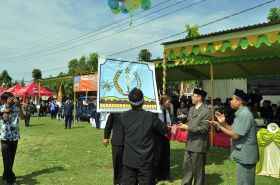 Karnaval dan Gelaran Budaya Meriahkan HUT ke 1 Kabupaten Pangandaran