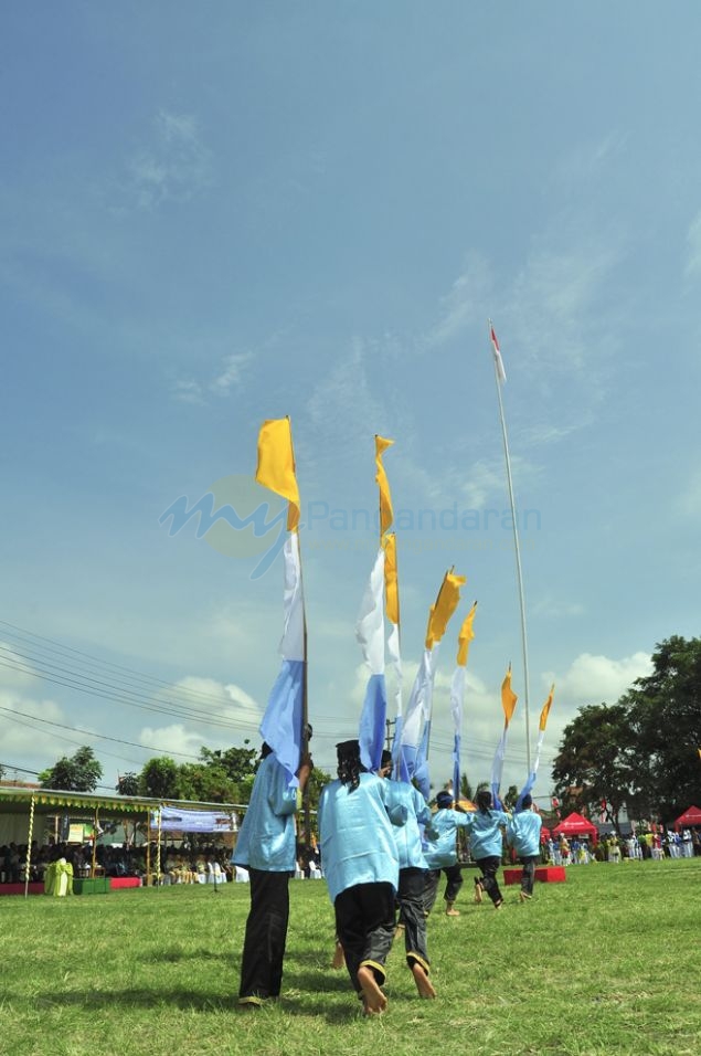 Karnaval dan Gelaran Budaya Meriahkan HUT ke 1 Kabupaten Pangandaran