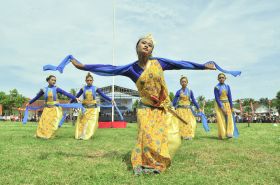 Karnaval dan Gelaran Budaya Meriahkan HUT ke 1 Kabupaten Pangandaran