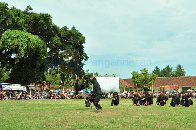 Karnaval dan Gelaran Budaya Meriahkan HUT ke 1 Kabupaten Pangandaran