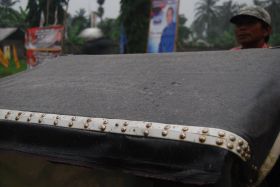 Inilah Potret Hujan Abu Gunung Kelud yang Sampai Pangandaran