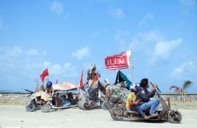 Pangandaran Lautan Scooter Pangandaran 2014