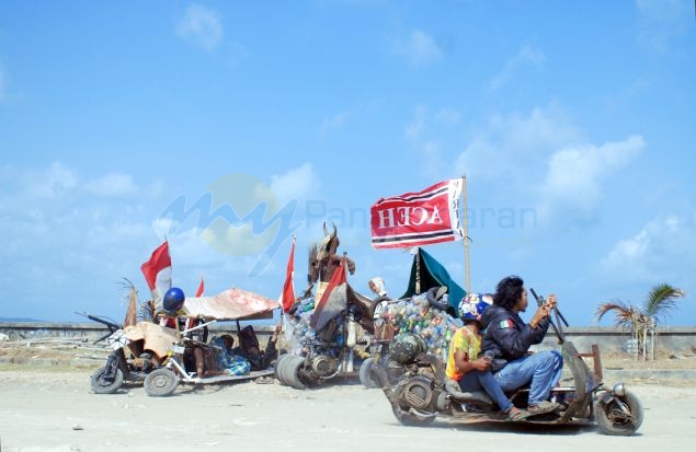 Pangandaran Lautan Scooter Pangandaran 2014