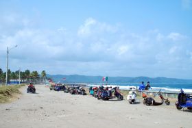 Pangandaran Lautan Scooter Pangandaran 2014