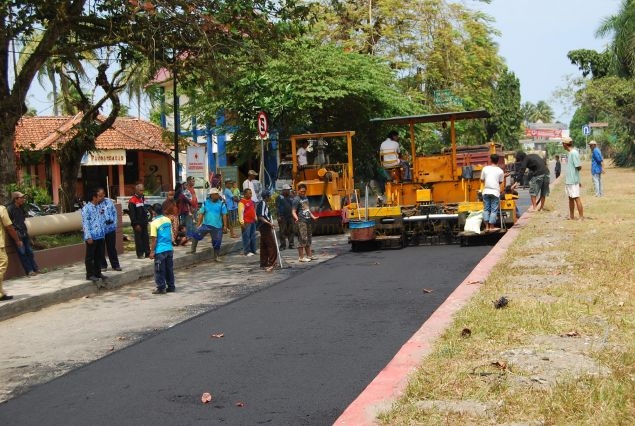 Perbaikan Infrastruktur  Jalan Raya Kab. Pangandaran