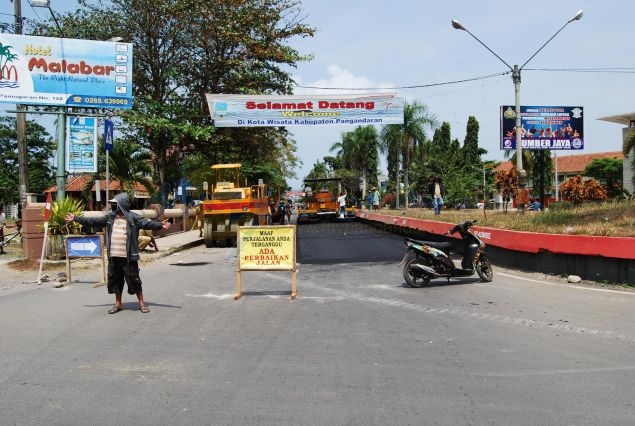 Perbaikan Infrastruktur  Jalan Raya Kab. Pangandaran