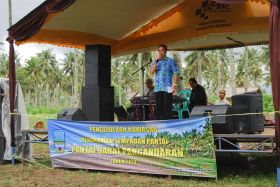 Penghijauan Kawasan Sempadan Pantai Barat Pangandaran