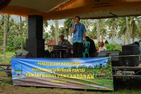 Penghijauan Kawasan Sempadan Pantai Barat Pangandaran