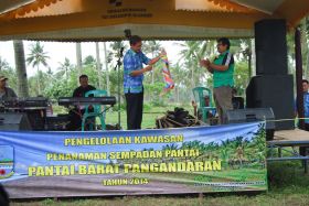 Penghijauan Kawasan Sempadan Pantai Barat Pangandaran