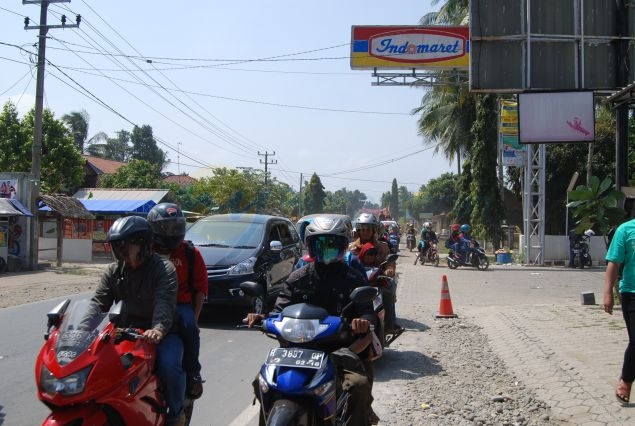 Suasa Pangandaran Saat Libur Lebaran 