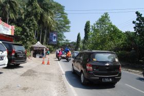 Suasa Pangandaran Saat Libur Lebaran 