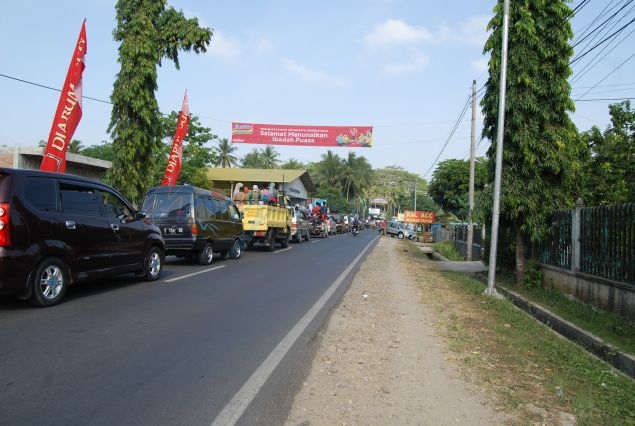 Suasa Pangandaran Saat Libur Lebaran 