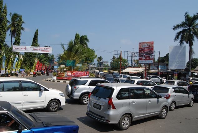 Suasa Pangandaran Saat Libur Lebaran 