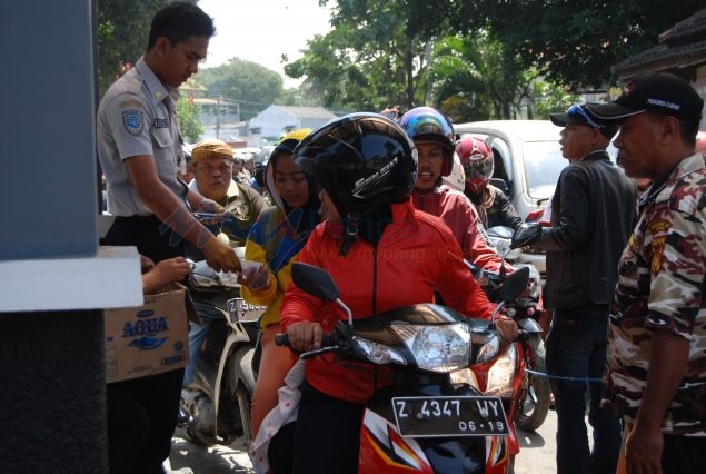 Suasa Pangandaran Saat Libur Lebaran 