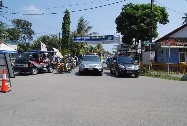 Suasa Pangandaran Saat Libur Lebaran 