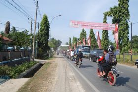 Suasa Pangandaran Saat Libur Lebaran 