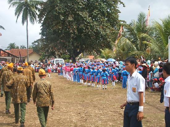 Kemeriahan 17 Agustus di Pangandaran