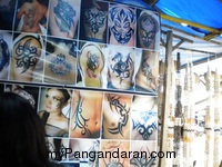 Temporary Tatto Pangandaran