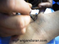 Temporary Tatto Pangandaran
