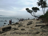 Indahnya Pantai Karapyak Yang Perawan