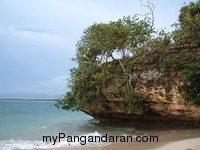 Indahnya Pasir Putih Pangandaran