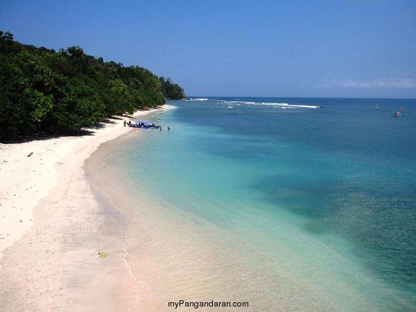 Indahnya Pasir Putih Pangandaran