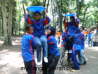 Serunya Outbound Di Cagar Alam Pangandaran