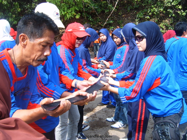 Serunya Outbound Di Cagar Alam Pangandaran