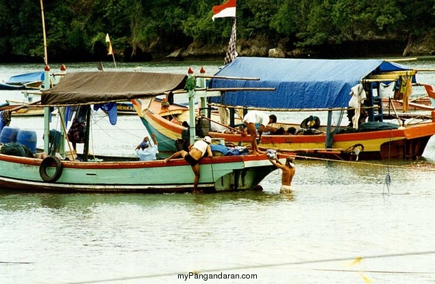 Pantai Pangandaran Tahun 1996