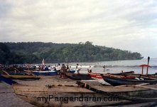 Pantai Barat Pangandaran Tahun 1991