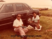 Wisatawan Pangandaran Tahun 1984