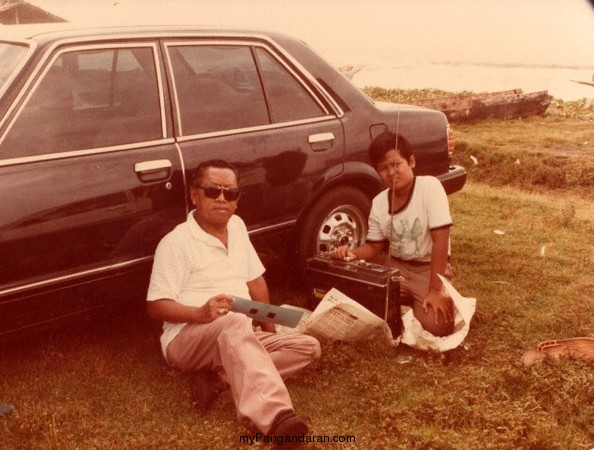 Wisatawan Pangandaran Tahun 1984