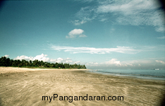 Pantai Pangandaran Tahun 1973