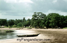 Perahu Pangandaran Tahun 1973