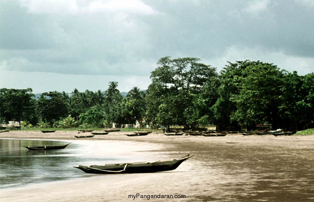 Perahu Pangandaran Tahun 1973