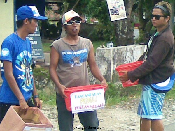 Viking Pangandaran Galang Bantuan Bencana Merapi