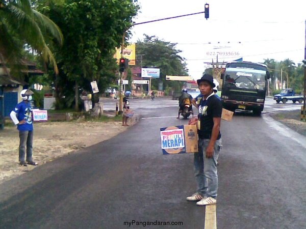 Viking Pangandaran Galang Bantuan Bencana Merapi