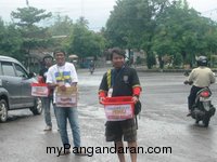 Viking Pangandaran Galang Bantuan Bencana Merapi