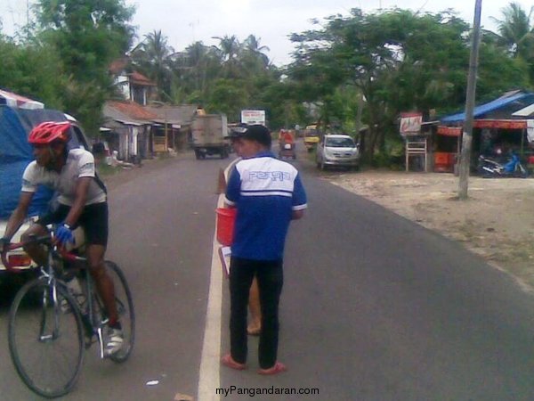 Viking Pangandaran Galang Bantuan Bencana Merapi