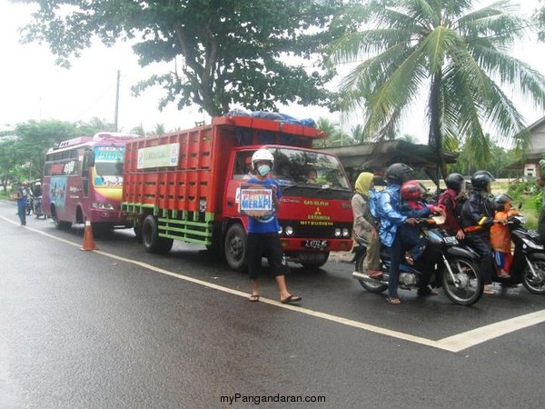 Viking Pangandaran Galang Bantuan Bencana Merapi