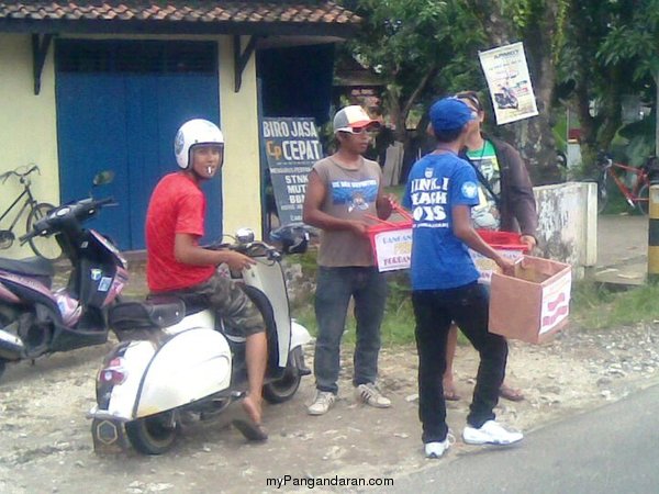 Viking Pangandaran Galang Bantuan Bencana Merapi