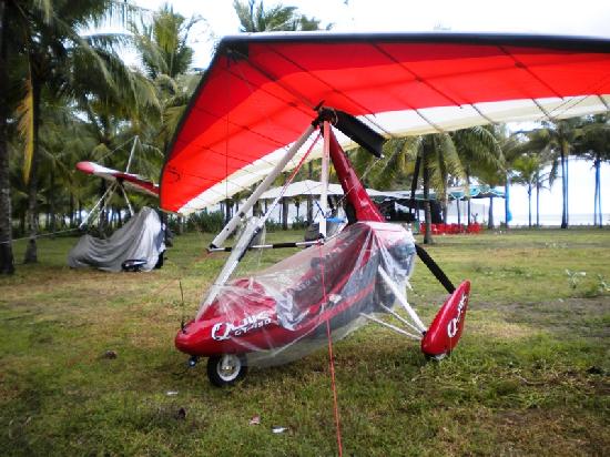 Menikmati Pangandaran Dari Pesawat Capung