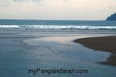 Pesona Pantai Bulak Setra Pangandaran