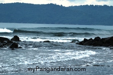 Pesona Pantai Bulak Setra Pangandaran