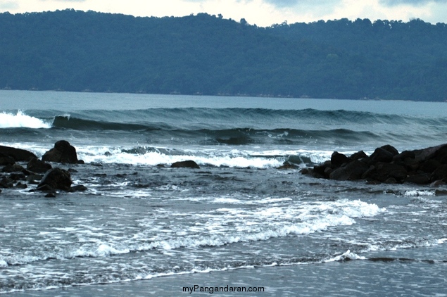 Pesona Pantai Bulak Setra Pangandaran